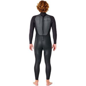 2023 Rip Curl Mens Omega 5/3mm Back Zip Wetsuit 113MFS - Black